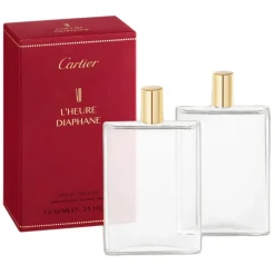 Cartier - VIII L'Heure Diaphane Eau de Toilette Refill Pack - Luxury Fragrances - 2 x 30 ml - Avvenice