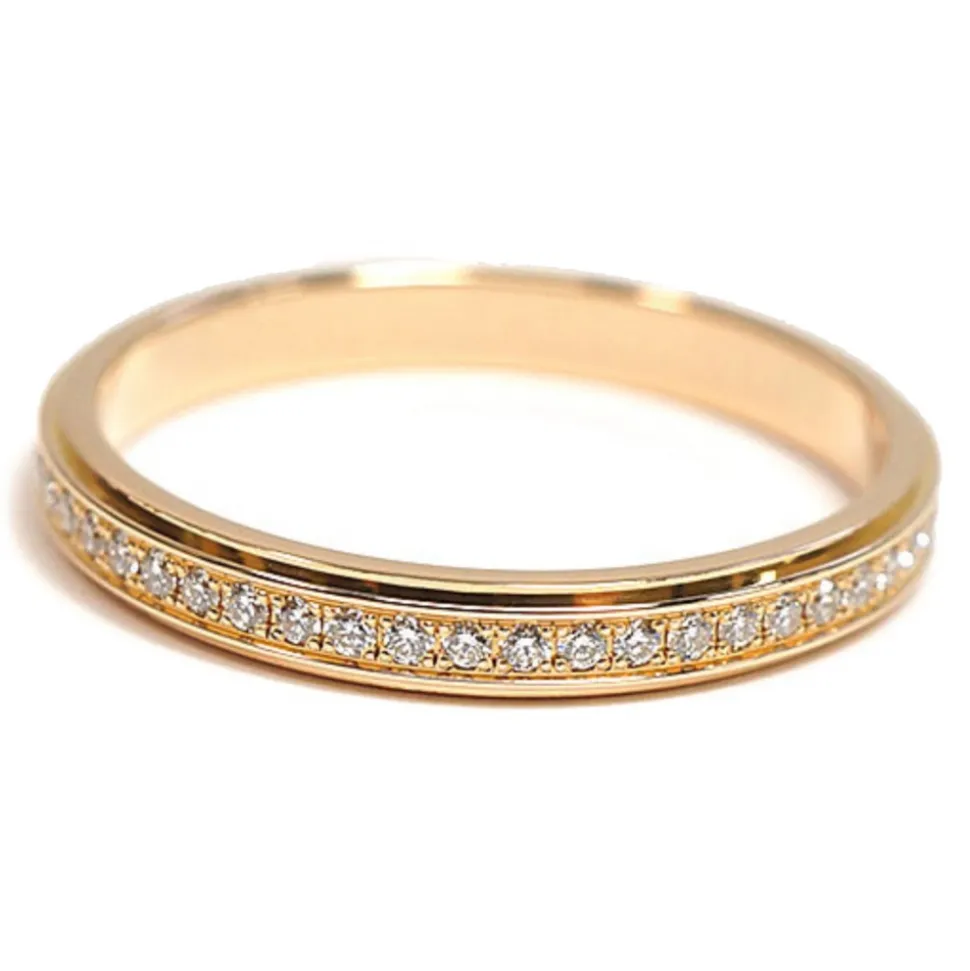 Cartier Vintage - Diamond DAmour Ring - Cartier Ring in Yellow Gold 18k - Luxury High Quality - Avvenice