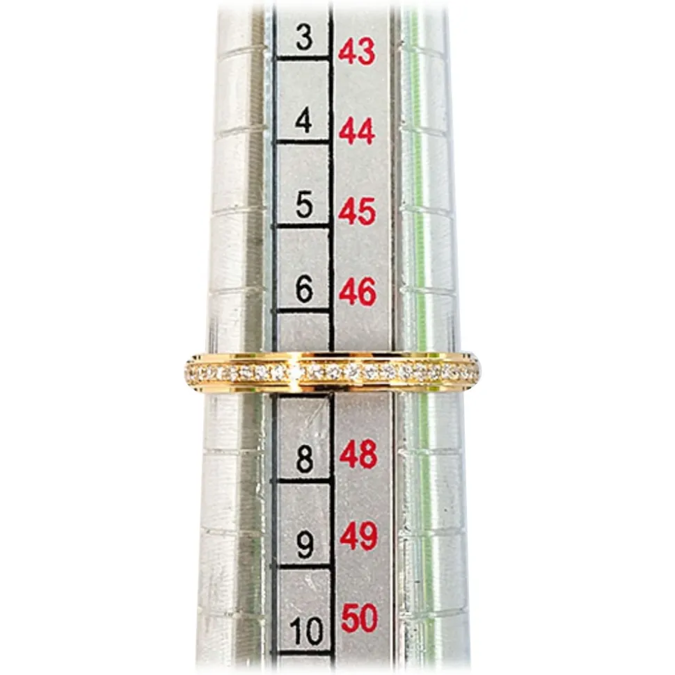 Cartier Vintage - Diamond DAmour Ring - Cartier Ring in Yellow Gold 18k - Luxury High Quality - Avvenice