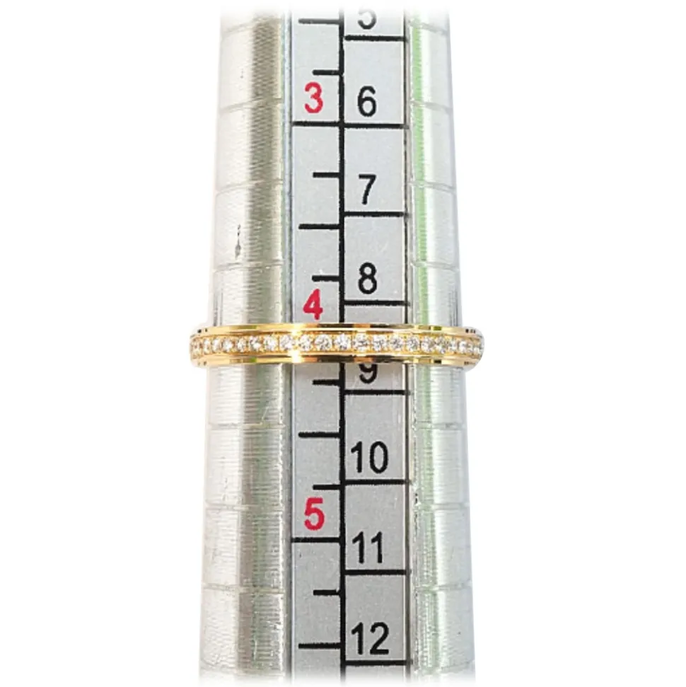 Cartier Vintage - Diamond DAmour Ring - Cartier Ring in Yellow Gold 18k - Luxury High Quality - Avvenice