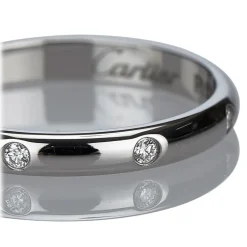 Cartier Vintage - Diamond Ring - Cartier Ring in Platinum with Diamonds - Luxury High Quality - Avvenice