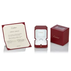 Cartier Vintage - Diamond Ring - Cartier Ring in Platinum with Diamonds - Luxury High Quality - Avvenice