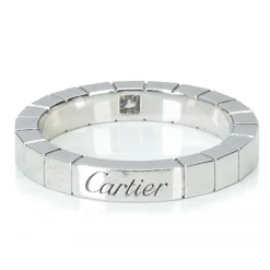 Cartier Vintage - Diamond Lanieres Ring - Cartier Ring in White Gold and Diamonds - Luxury High Quality - Avvenice