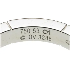 Cartier Vintage - Diamond Lanieres Ring - Cartier Ring in White Gold and Diamonds - Luxury High Quality - Avvenice