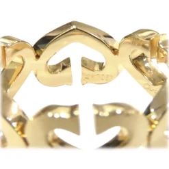 Cartier Vintage - 18K Hearts and Symbols Ring - Cartier Ring in Gold - Luxury High Quality - Avvenice