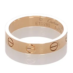 Cartier Vintage - 18K Love Ring - Cartier Ring in Gold 18K - Luxury High Quality - Avvenice