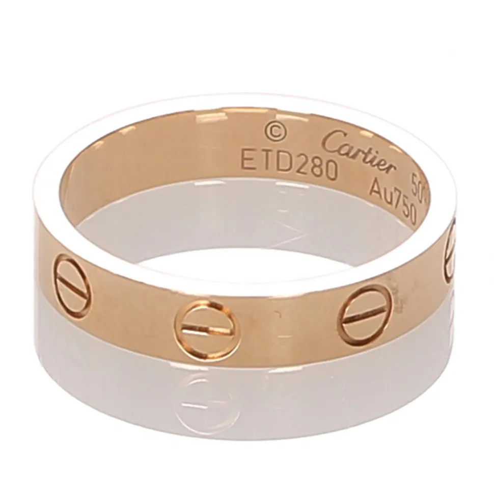 Cartier Vintage - 18K Love Ring - Cartier Ring in Gold 18K - Luxury High Quality - Avvenice