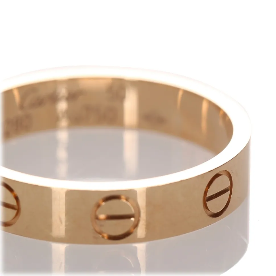 Cartier Vintage - 18K Love Ring - Cartier Ring in Gold 18K - Luxury High Quality - Avvenice