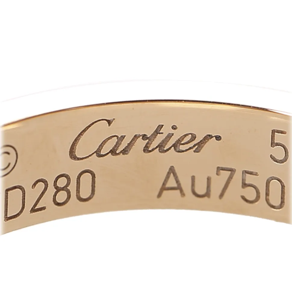 Cartier Vintage - 18K Love Ring - Cartier Ring in Gold 18K - Luxury High Quality - Avvenice