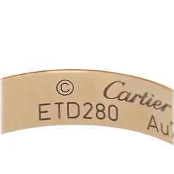 Cartier Vintage - 18K Love Ring - Cartier Ring in Gold 18K - Luxury High Quality - Avvenice