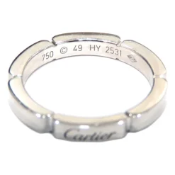 Cartier Vintage - 18K Maillon Panthere Ring - Cartier Ring in Silver - Luxury High Quality - Avvenice