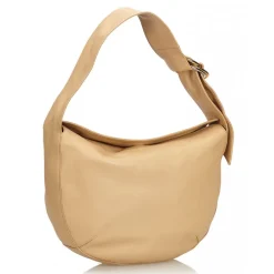 Cartier Vintage - Leather Shoulder Bag - Brown Beige - Leather Shoulder Bag - Luxury High Quality - Avvenice