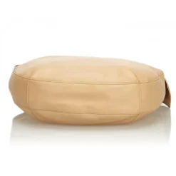 Cartier Vintage - Leather Shoulder Bag - Brown Beige - Leather Shoulder Bag - Luxury High Quality - Avvenice