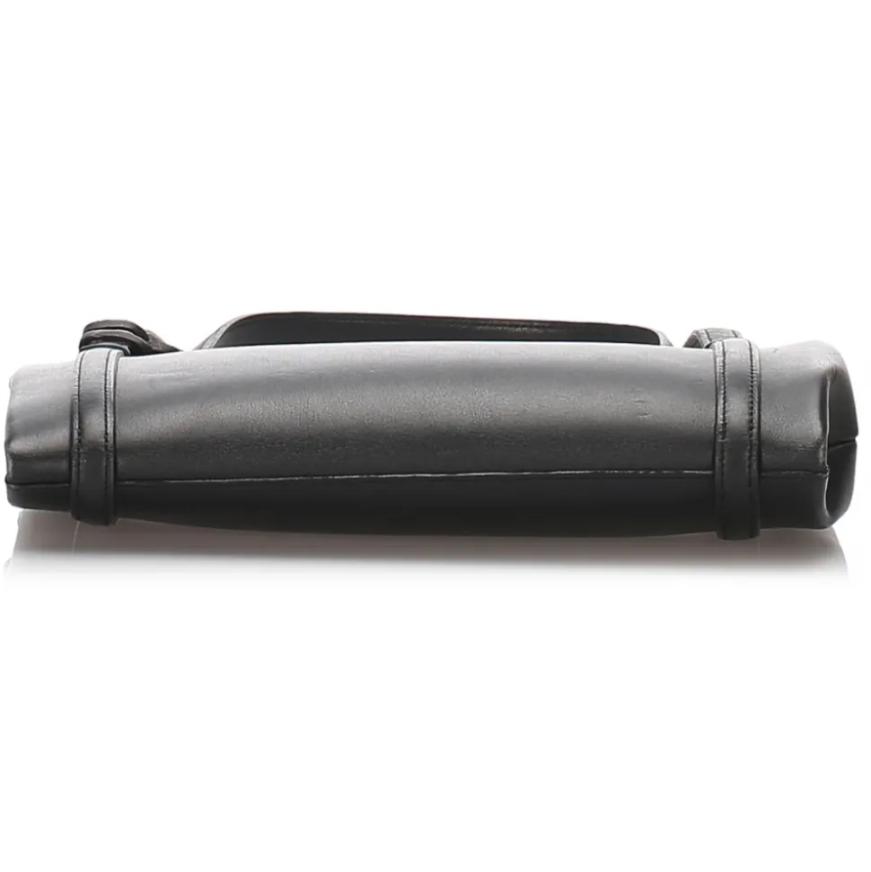 Cartier Vintage - Leather Shoulder Bag - Black - Cartier Handbag in Leather - Luxury High Quality - Avvenice