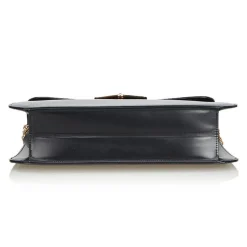 Cartier Vintage - Leather S De Cartier Sapphire - Black - Leather Shoulder Bag - Luxury High Quality - Avvenice