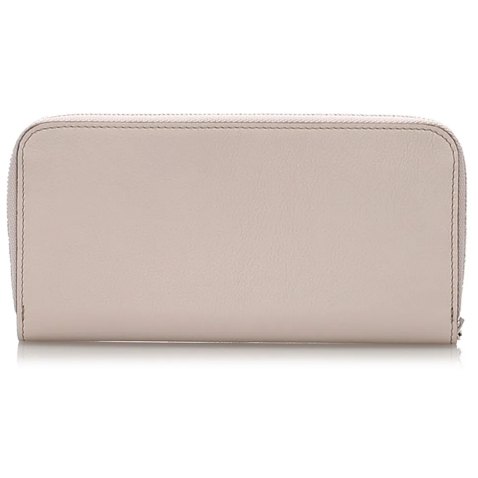 Cartier Vintage - Leather C de Cartier International Wallet - Beige - Patent Leather Wallet - Luxury High Quality - Avvenice