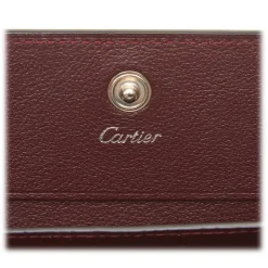 Cartier Vintage - Leather Must de Cartier Coin Pouch - Black - Patent Leather Wallet - Luxury High Quality - Avvenice