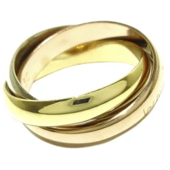 Cartier Vintage - Les Must de Cartier Classic Trinity Ring - Cartier Ring in Gold Silver - Luxury High Quality - Avvenice