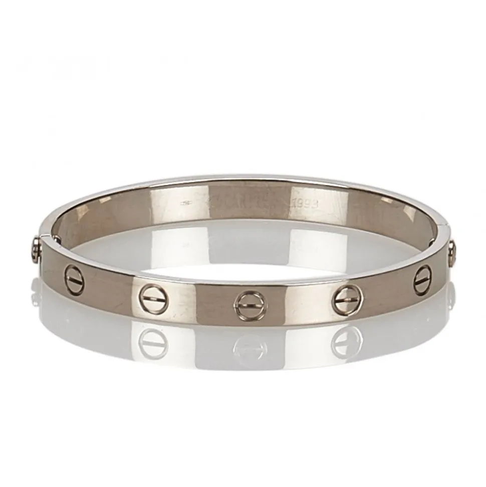 Cartier Vintage - Love Bracelet - Cartier Bracelet in White Gold - Luxury High Quality - Avvenice