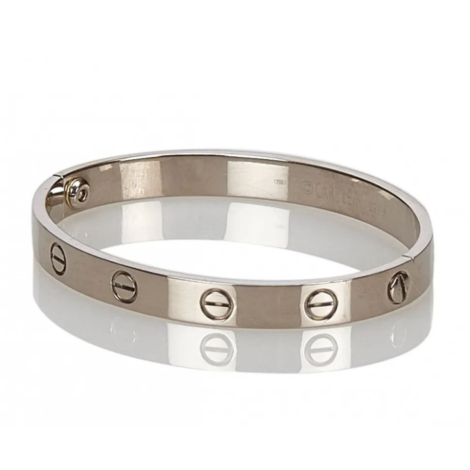 Cartier Vintage - Love Bracelet - Cartier Bracelet in White Gold - Luxury High Quality - Avvenice