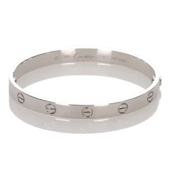 Cartier Vintage - Love Bracelet - Cartier Bracelet in White Gold 18K - Luxury High Quality - Avvenice