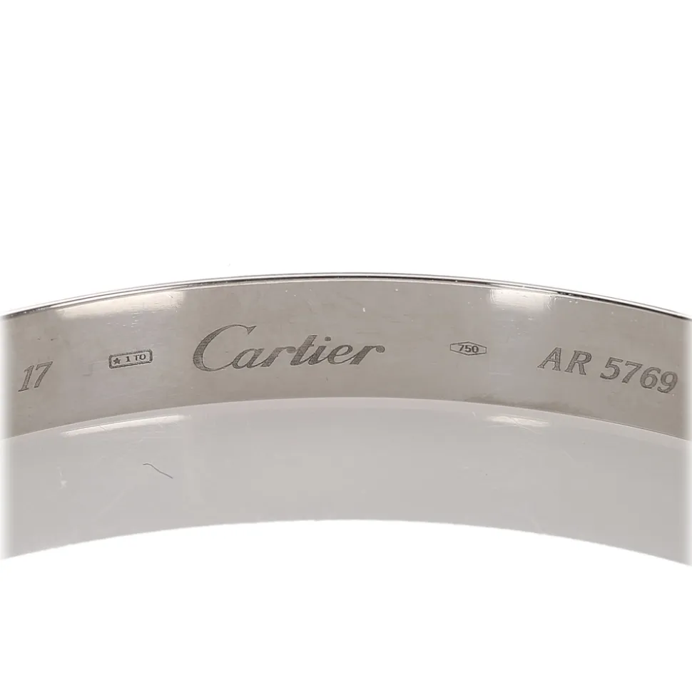 Cartier Vintage - Love Bracelet - Cartier Bracelet in White Gold 18K - Luxury High Quality - Avvenice
