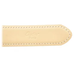 Cartier Vintage - Love Leather Belt - Beige Gold - Cartier Belt in Leather - Luxury High Quality - Avvenice