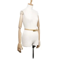 Cartier Vintage - Love Leather Belt - Beige Gold - Cartier Belt in Leather - Luxury High Quality - Avvenice