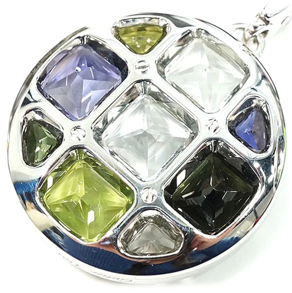 Cartier Vintage - Multistone Pasha de Cartier Pendant Necklace - Cartier Necklace in Gold and Diamonds - Luxury High Quality - Avvenice