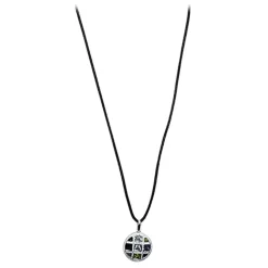 Cartier Vintage - Multistone Pasha de Cartier Pendant Necklace - Cartier Necklace in Gold and Diamonds - Luxury High Quality - Avvenice