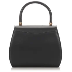 Cartier Vintage - Panthere Leather Handbag - Black - Cartier Handbag in Leather - Luxury High Quality - Avvenice