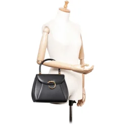Cartier Vintage - Panthere Leather Handbag - Black - Cartier Handbag in Leather - Luxury High Quality - Avvenice