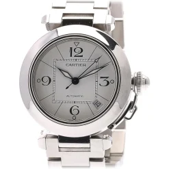 Cartier Vintage - Pasha C Automatic Watch W31074M7 - Cartier Watch in Stainless Steel - Luxury High Quality - Avvenice