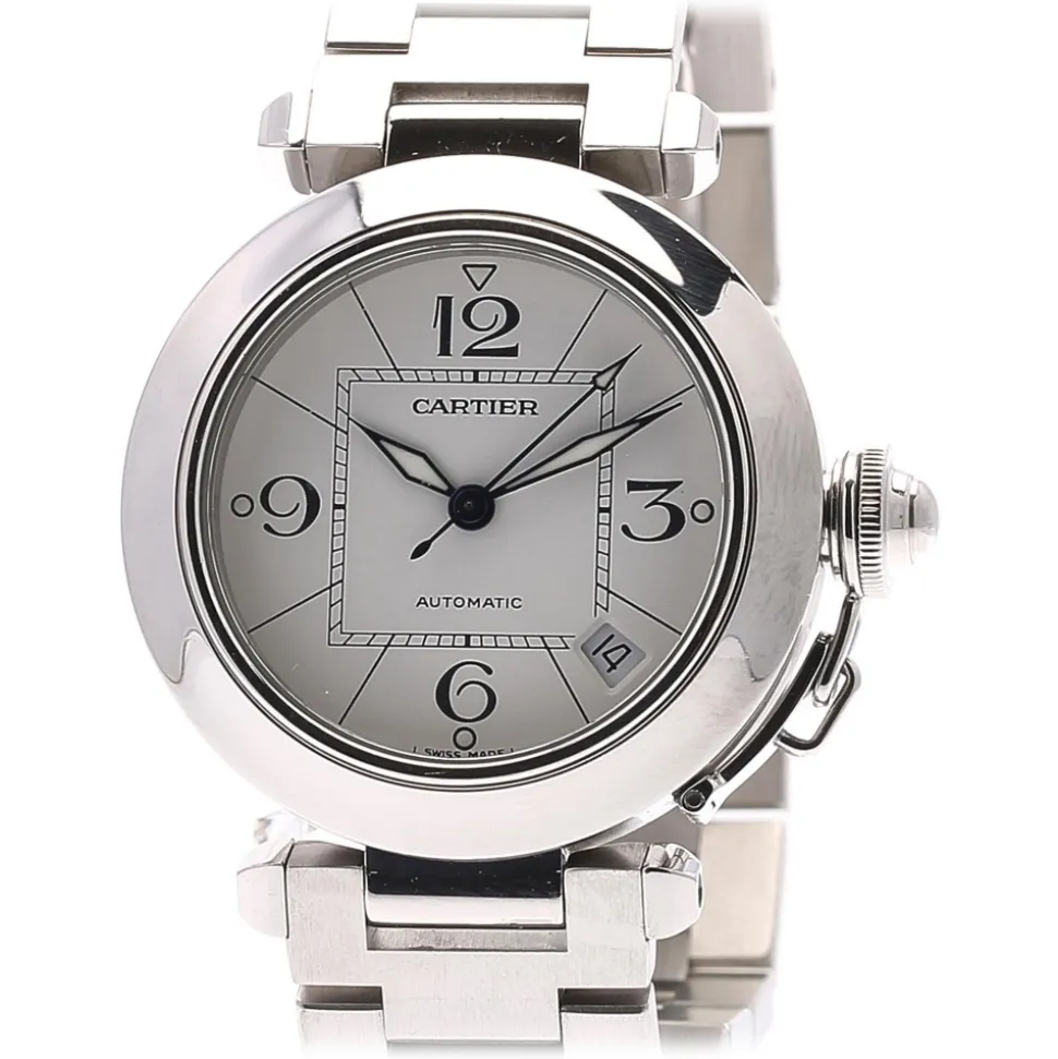 Cartier Vintage - Pasha C Automatic Watch W31074M7 - Cartier Watch in Stainless Steel - Luxury High Quality - Avvenice