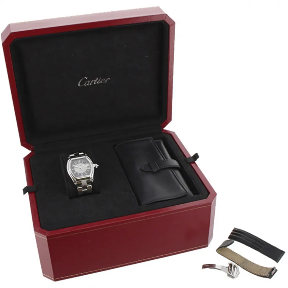 Cartier Vintage - Roadster Watch - Cartier Watch in Silver - Luxury High Quality - Avvenice