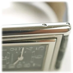 Cartier Vintage - Stainless Steel Tank Basculante Quartz Watch W1011158 - Cartier Watch Grey - Luxury High Quality - Avvenice