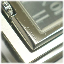 Cartier Vintage - Stainless Steel Tank Basculante Quartz Watch W1011158 - Cartier Watch Grey - Luxury High Quality - Avvenice