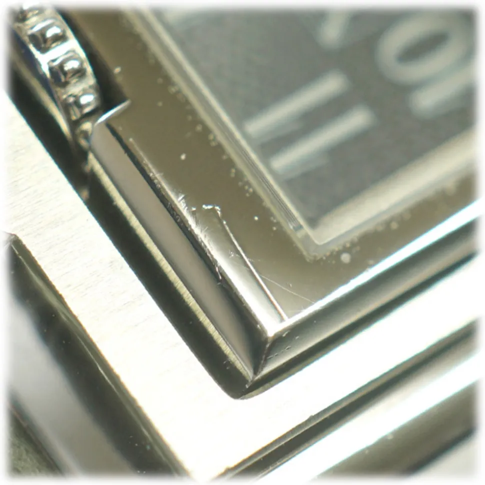 Cartier Vintage - Stainless Steel Tank Basculante Quartz Watch W1011158 - Cartier Watch Grey - Luxury High Quality - Avvenice