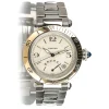 Cartier Vintage - Stainless Steel Pasha Automatic W31012H3 - Cartier Watch in Silver Gold - Luxury High Quality - Avvenice