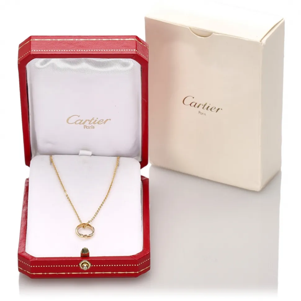Cartier Vintage - Trinity Necklace - Cartier Necklace in White Gold 18k - Luxury High Quality - Avvenice