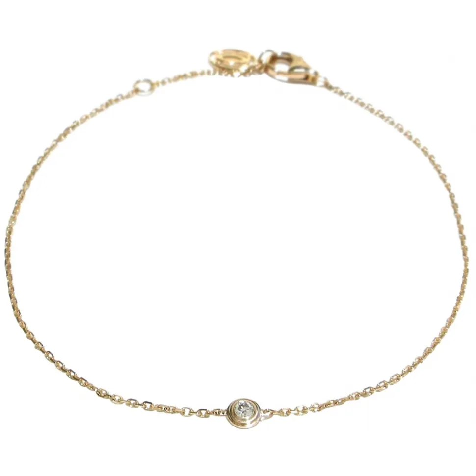 Cartier Vintage - XS Diamants Legers Bracelet - Cartier Bracelet in Gold Pink - Luxury High Quality - Avvenice