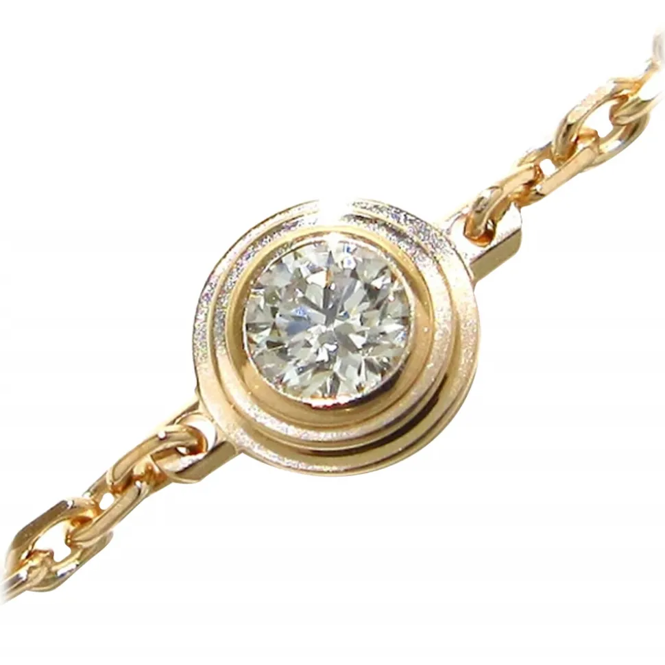 Cartier Vintage - XS Diamants Legers Bracelet - Cartier Bracelet in Gold Pink - Luxury High Quality - Avvenice
