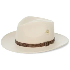 Catalina Jacob - Natural Cowboy Hat - White - Handmade in Italy - Luxury Exclusive Collection - Avvenice