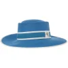 Catalina Jacob - Natural Hat - Blue - Handmade in Italy - Luxury Exclusive Collection - Avvenice
