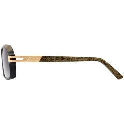 Cazal - Vintage 6004 3 100 - Legendary - Deluxe - Black Gold - Sunglasses - Cazal Eyewear - Avvenice