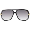 Cazal - Vintage 627 3 Leather - Legendary - Limited Edition - Black Gold - Sunglasses - Cazal Eyewear - Avvenice