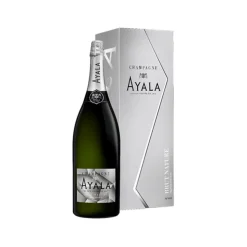 Champagne Ayala - Brut Nature Ayala Silver Edition - Jeroboam - Box - Pinot Noir - Luxury Limited Edition - 3 l - Avvenice