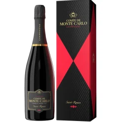 Champagne Comte de Monte-Carlo - Saint-Roman - Gift Box - Luxury Limited Edition - 750 ml - Avvenice
