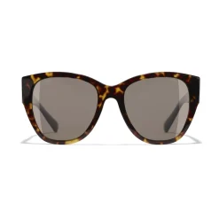Chanel - Butterfly Sunglasses - Dark Tortoise Brown - Chanel Eyewear - Avvenice