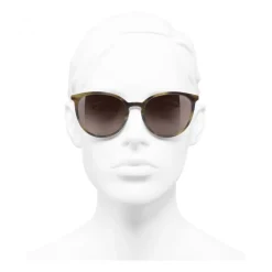 Chanel - Butterfly Sunglasses - Tortoise Brown - Chanel Eyewear - Avvenice